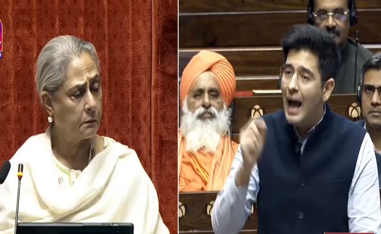 Jaya Bachchan and Raghav Chadha