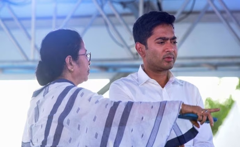 Mamata Banerjee with Nephew Abhishek