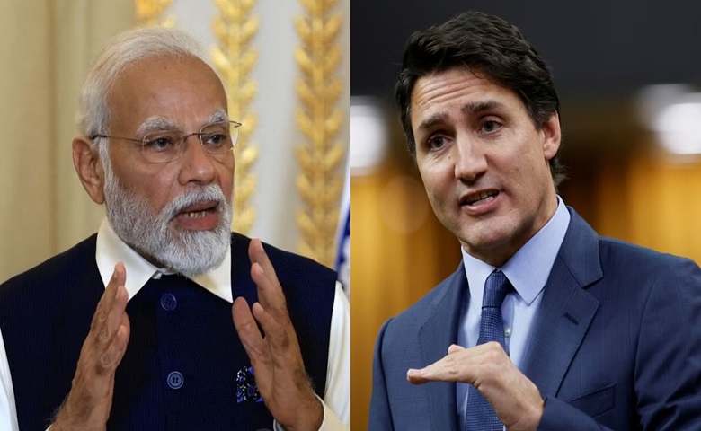 PM Modi and Justin Trudeau