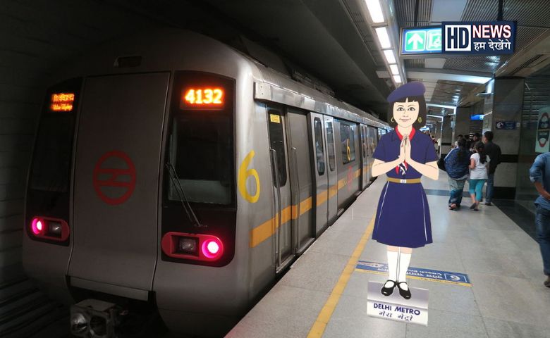 delhi metro mascot