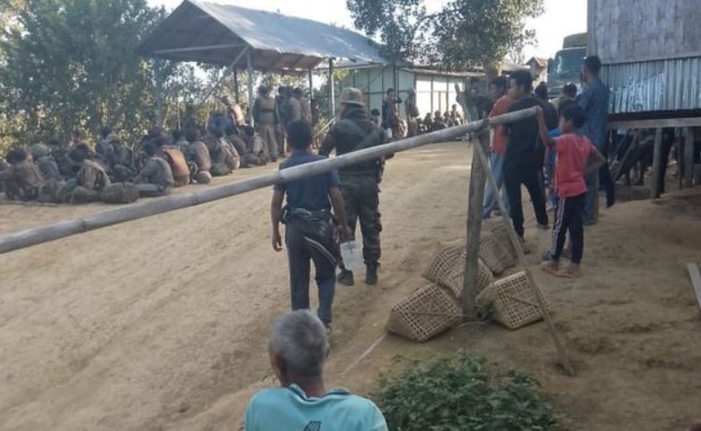 Myanmar soldiers