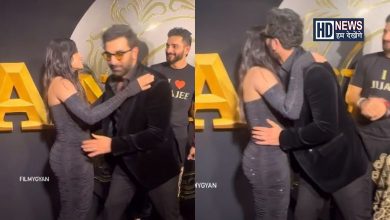 Ranbir Kapoor kiss rashmika Mandanna-HDNEWS