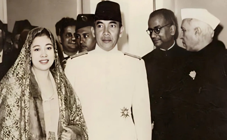 The then President of Indonesia became the chief guest