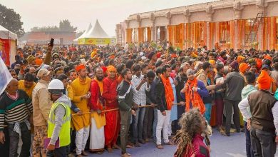 darshan at Ram temple