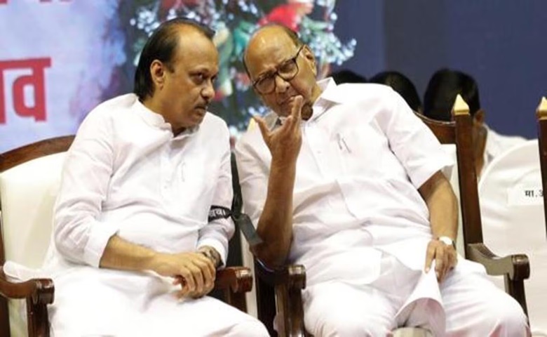 Ajit and Sharad Pawar