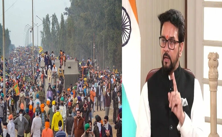 Anurag Thakur on farmers protest