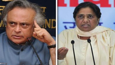 Jairam Ramesh and Mayawati