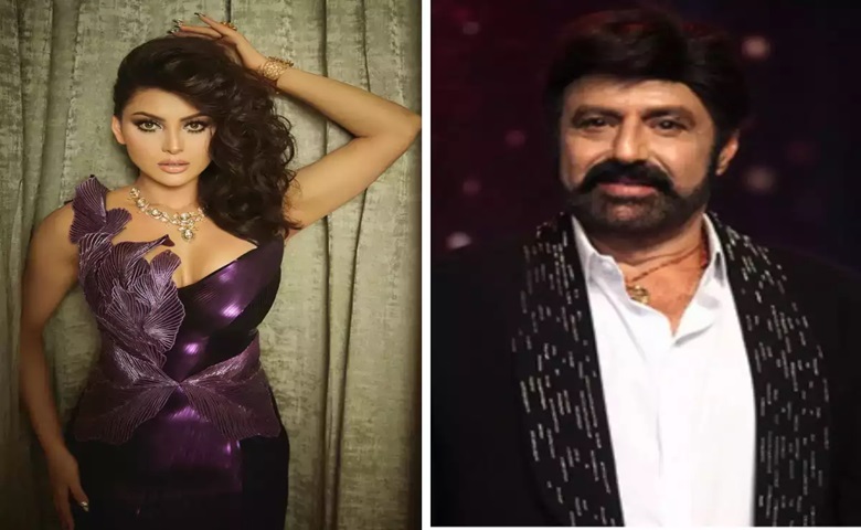 Nandamuri Balakrishna and Urvashi Rautela