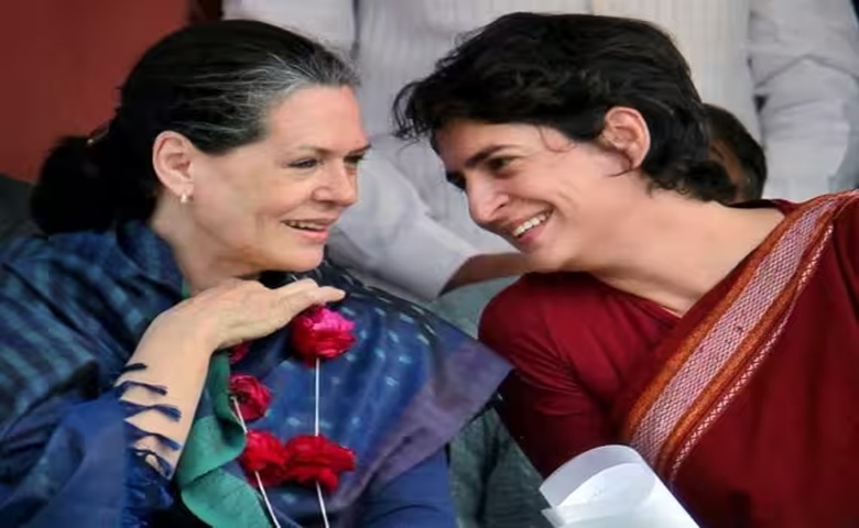 Sonia Gandhi and Priyanka Gandhi