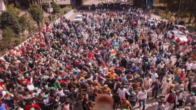 farmers protest