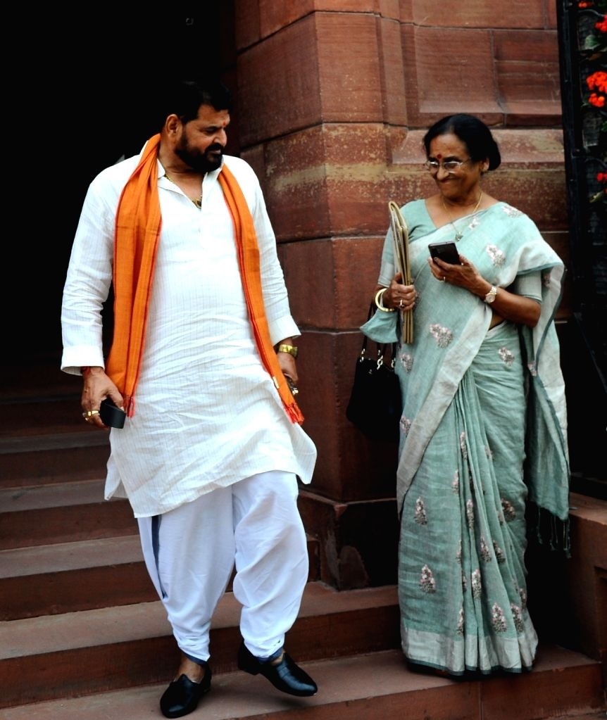 Brij Bhushan Singh and Rita Bahuguna