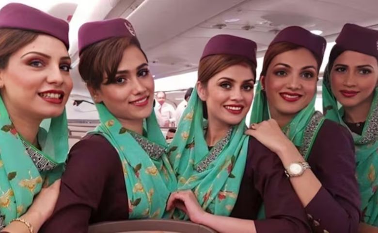 pak airlines women staff