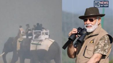 PM Modi in Kaziranga