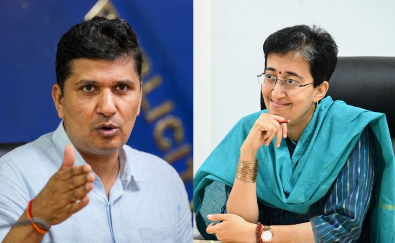 atishi and saurabh