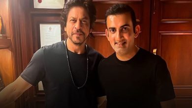 Gautam Gambhir with Shah Rukh Khan - Hum Dekhenge
