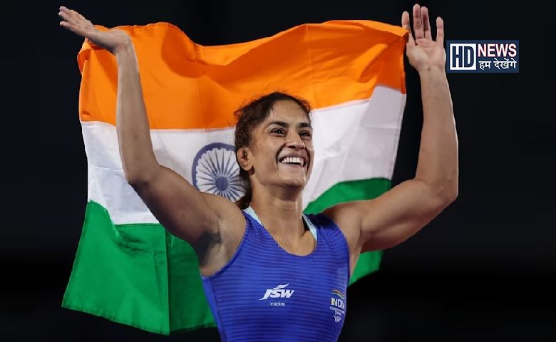 Wrestler Vinesh Phogat