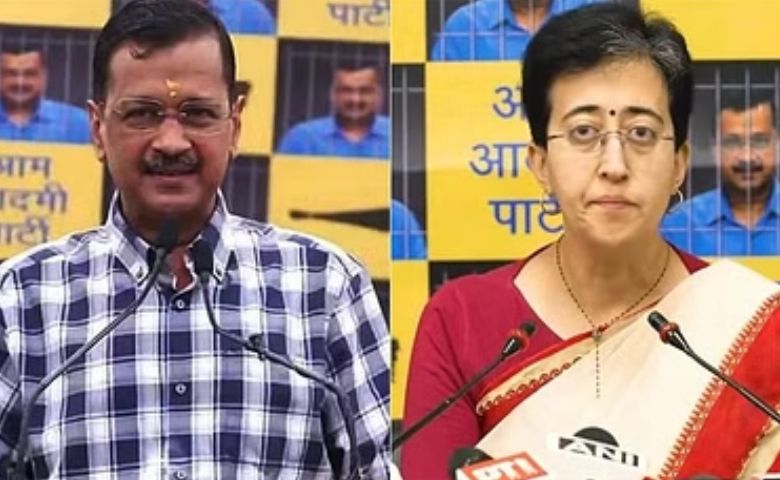 arvind kejriwal & atishi