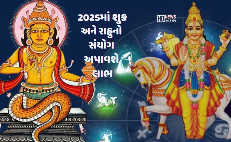 નવા વર્ષમાં શુક્ર-રાહુની યુતિથી 3 રાશિઓનું ભાગ્ય ખુલશે, થશે ધનવર્ષા hum dekhenge news